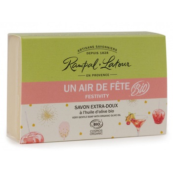 Sapun bio cu aroma dulce Un air de Fete 100g Rampal Latour Sapun bio cu aroma dulce Un air de Fete 100g Rampal Latour