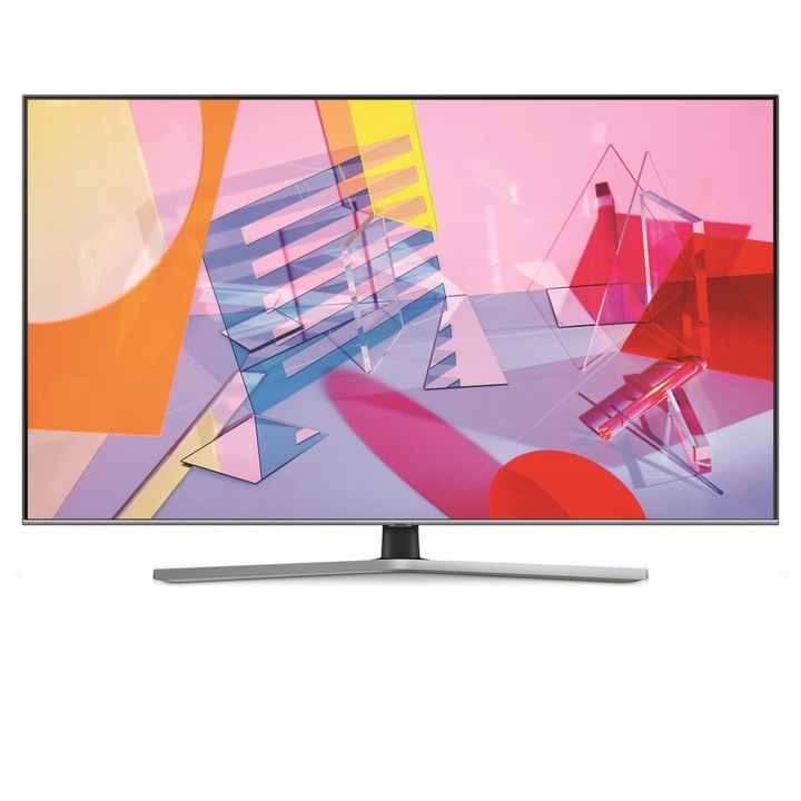Televizor QLED Samsung GQ50Q67TGU, Smart TV 4K UHD, HDR, 125 cm, gri titan