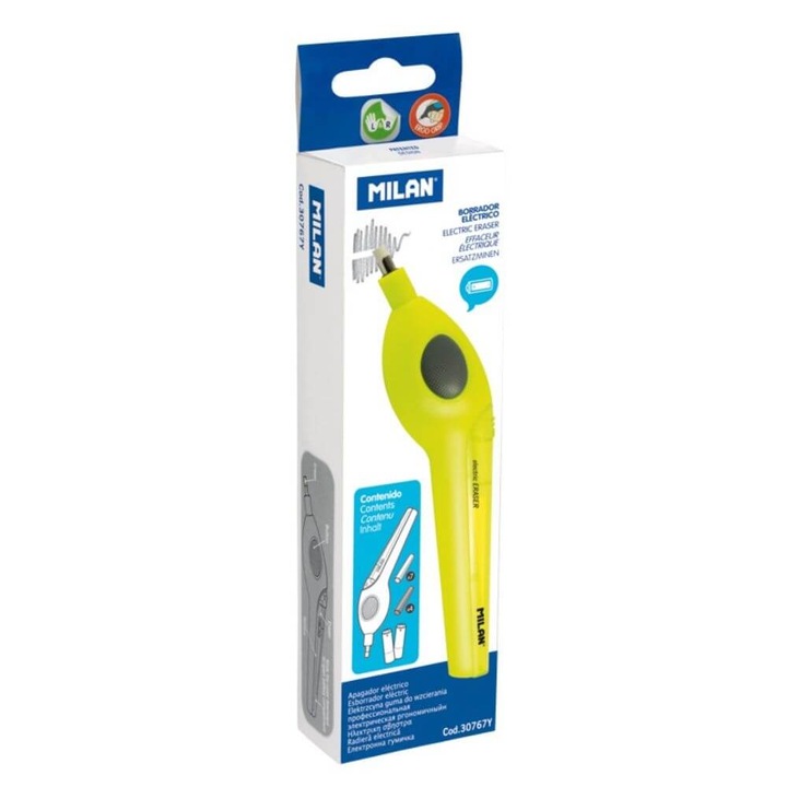 Radiera Electrica MILAN, Galbena, Radiera Electrica