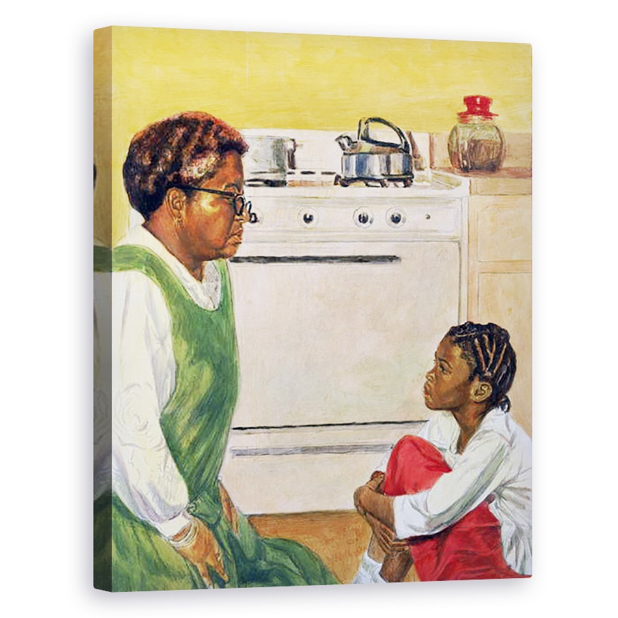 Tablou canvas - Colin Bootman - Bunica si copilul, 40 x 50 cm