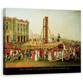 Tablou canvas - Scoala Daneza - Executarea lui Marie-Antoinette 16 Oct 1793, 60 x 75 cm Tablou canvas - Scoala Daneza - Executarea lui Marie-Antoinette 16 Oct 1793, 60 x 75 cm
