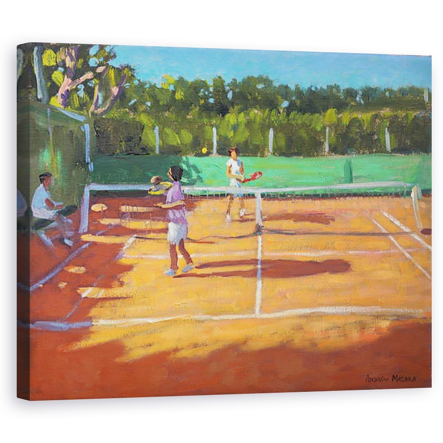Tablou canvas - Andrew Macara - Antrenament de tenis, 60 x 75 cm