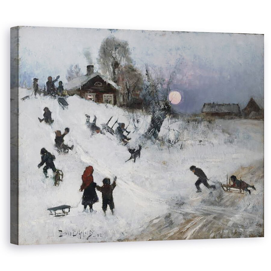 Tablou canvas - Bruno Andreas Liljefors - La sanius, 40 x 50 cm
