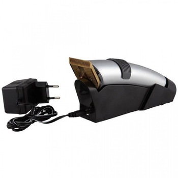 Masina de tuns RF-609 fara fir, reincarcabila, Accesorii incluse, Argintiu Masina de tuns RF-609 fara fir, reincarcabila, Accesorii incluse, Argintiu