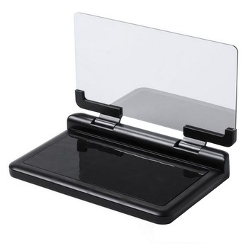 Suport auto pentru telefon InnovaGoods, cu oglinda, negru Suport auto pentru telefon InnovaGoods, cu oglinda, negru