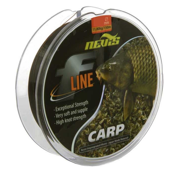 Monofilament Nevis F-line Carp 150m 0.30