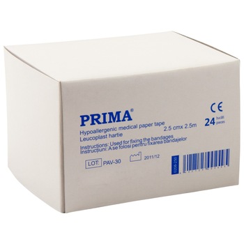 Leucoplast HARTIE 2.50cmx2.5m 24buc/cutie Leucoplast HARTIE 2.50cmx2.5m 24buc/cutie
