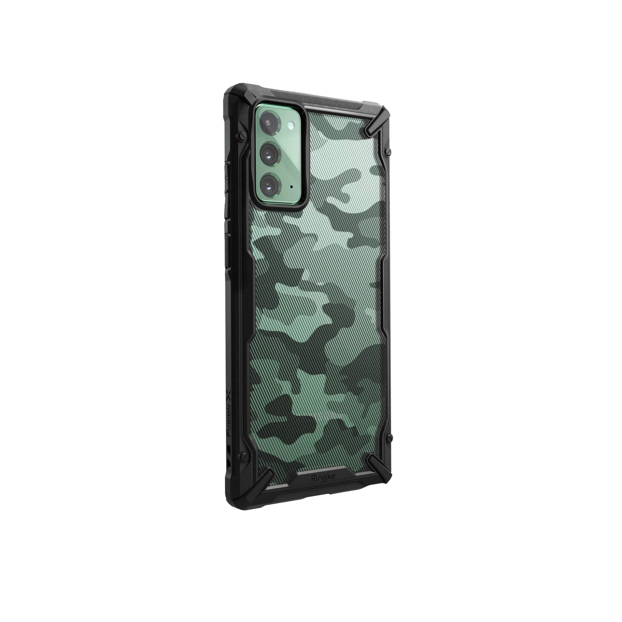 Husa Ringke Fusion X Samsung Galaxy Note 20 Negru Camuflaj