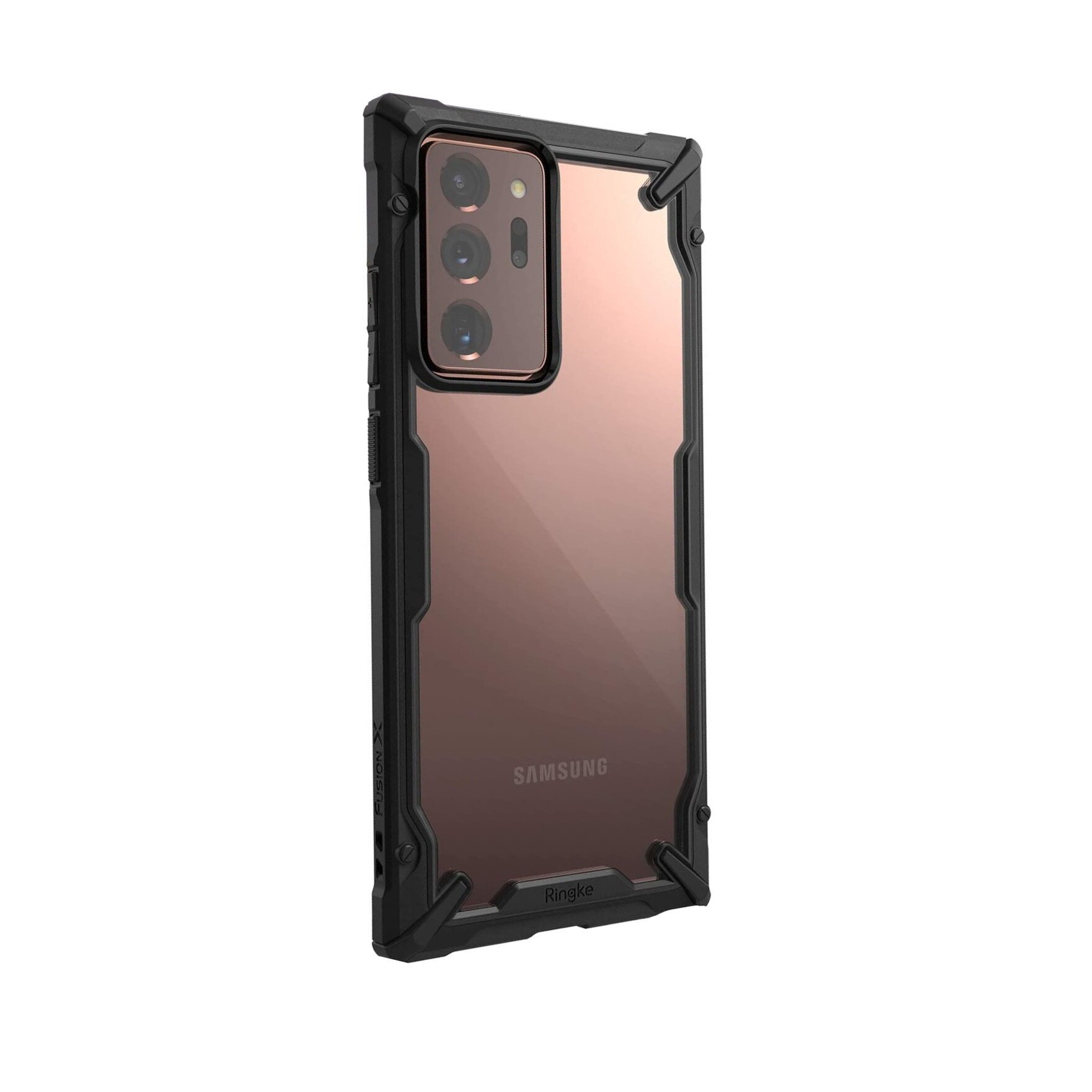 Husa Ringke Fusion X Samsung Galaxy Note 20 Ultra Negru Transparent