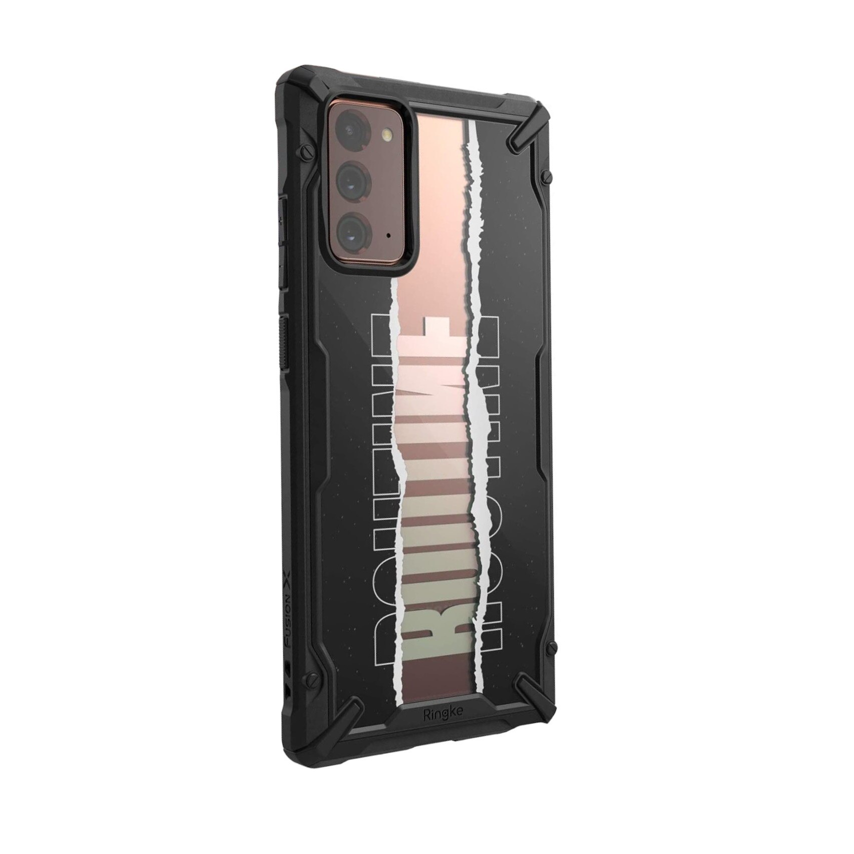 Husa Ringke Fusion X Samsung Galaxy Note 20 Routine Negru