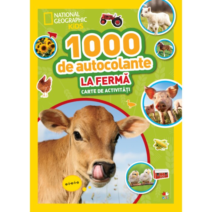 1000 de autocolante. La ferma. Carte de activitati