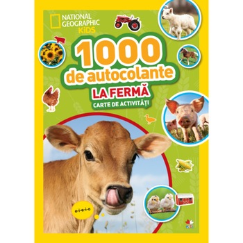 1000 de autocolante. La ferma. Carte de activitati 1000 de autocolante. La ferma. Carte de activitati