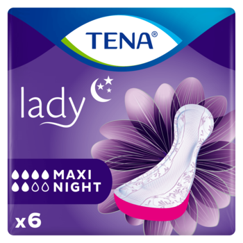 Absorbante pentru incontinenta urinara Tena Lady Maxi Night, 6 buc Absorbante pentru incontinenta urinara Tena Lady Maxi Night, 6 buc