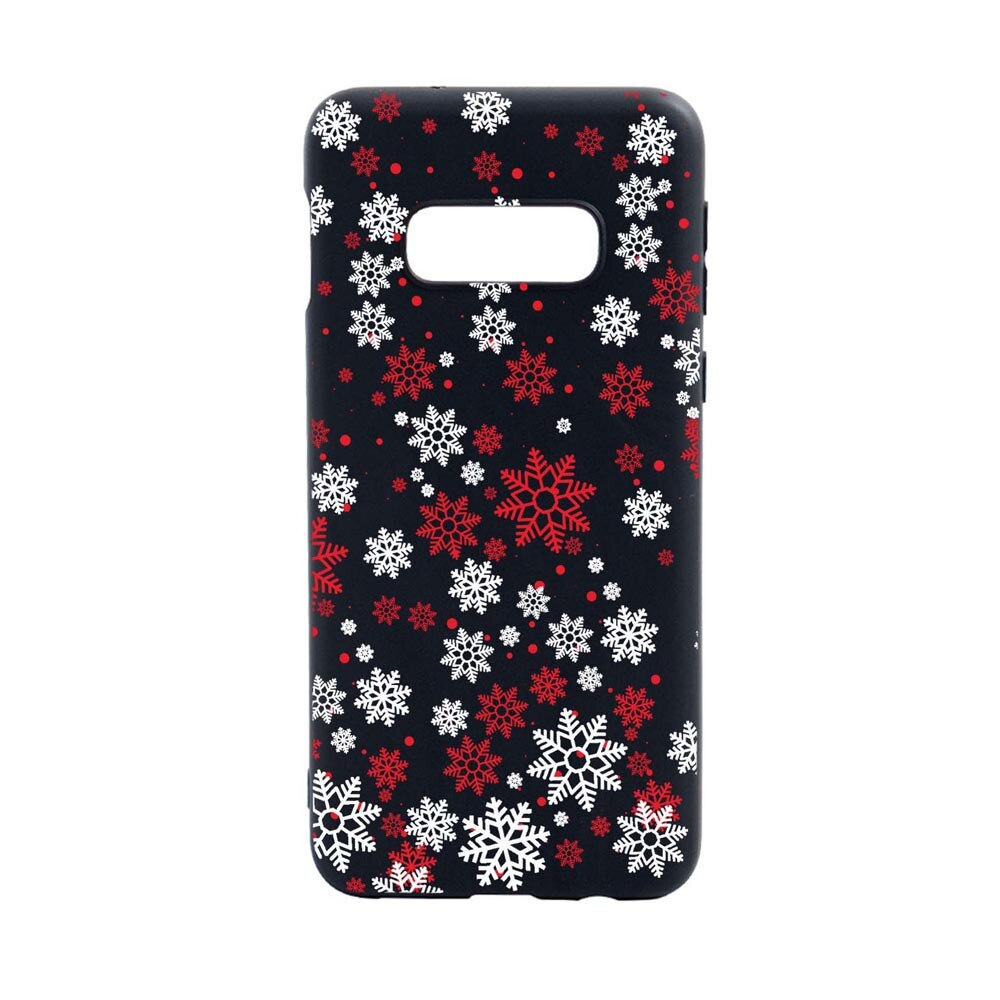 Husa Samsung Galaxy S10E, Snow, rezistenta la uzura, anti-alunecare, din silicon Premium, B154