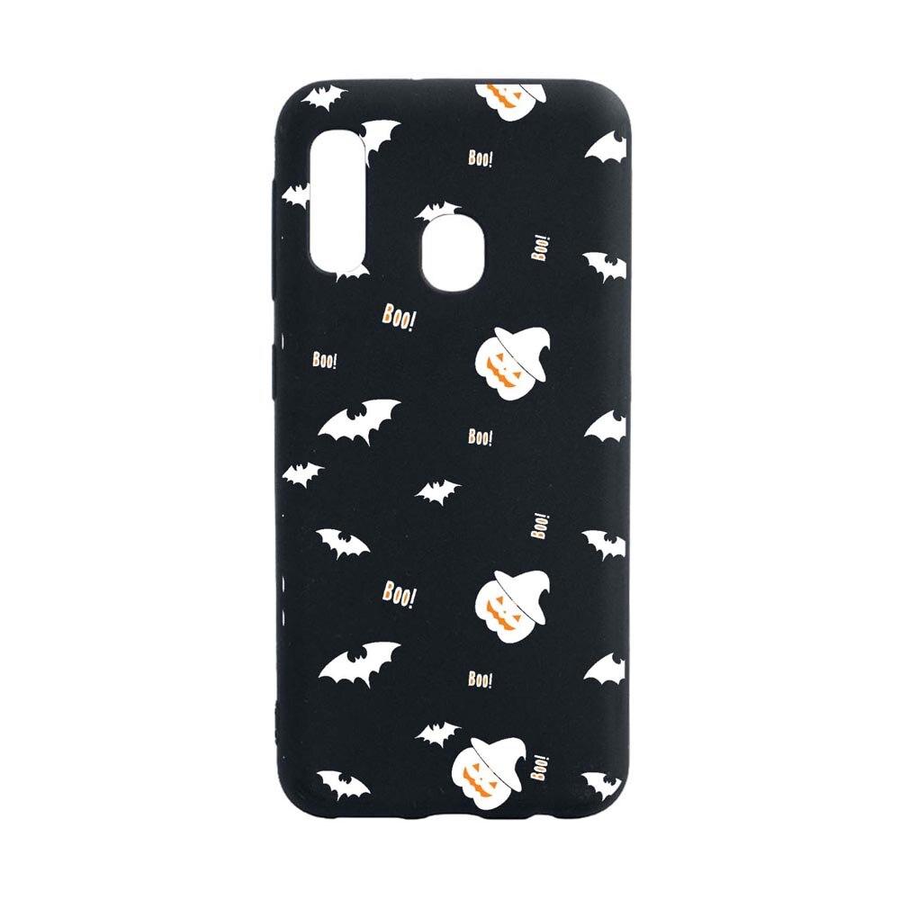 Husa Samsung Galaxy A20E, Halloween, rezistenta la uzura, anti-alunecare, din silicon Premium, B156