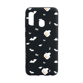 Husa Samsung Galaxy A20E, Halloween, rezistenta la uzura, anti-alunecare, din silicon Premium, B156 Husa Samsung Galaxy A20E, Halloween, rezistenta la uzura, anti-alunecare, din silicon Premium, B156