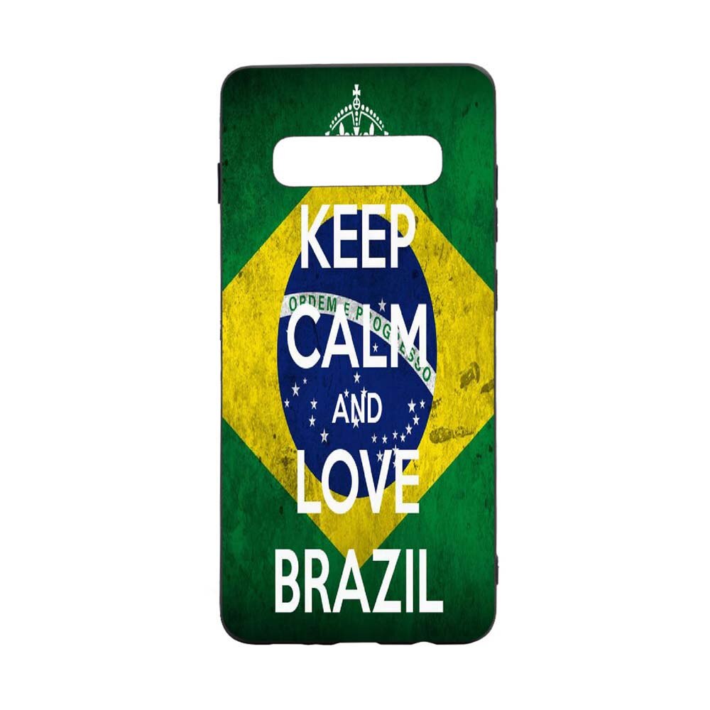 Husa Samsung Galaxy S10 Plus, Brazil, rezistenta la uzura, anti-alunecare, din silicon Premium, B232