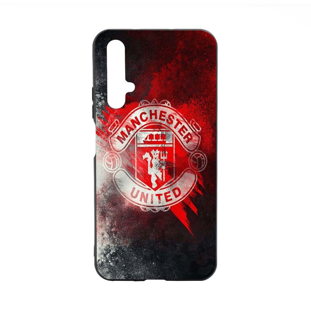 Husa Huawei Nova 5T, Manchester United, rezistenta la uzura, anti-alunecare, din silicon Premium, B233