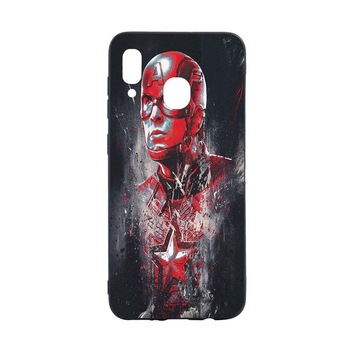 Husa Samsung Galaxy A20, Avangers, rezistenta la uzura, anti-alunecare, din silicon Premium, B241 Husa Samsung Galaxy A20, Avangers, rezistenta la uzura, anti-alunecare, din silicon Premium, B241