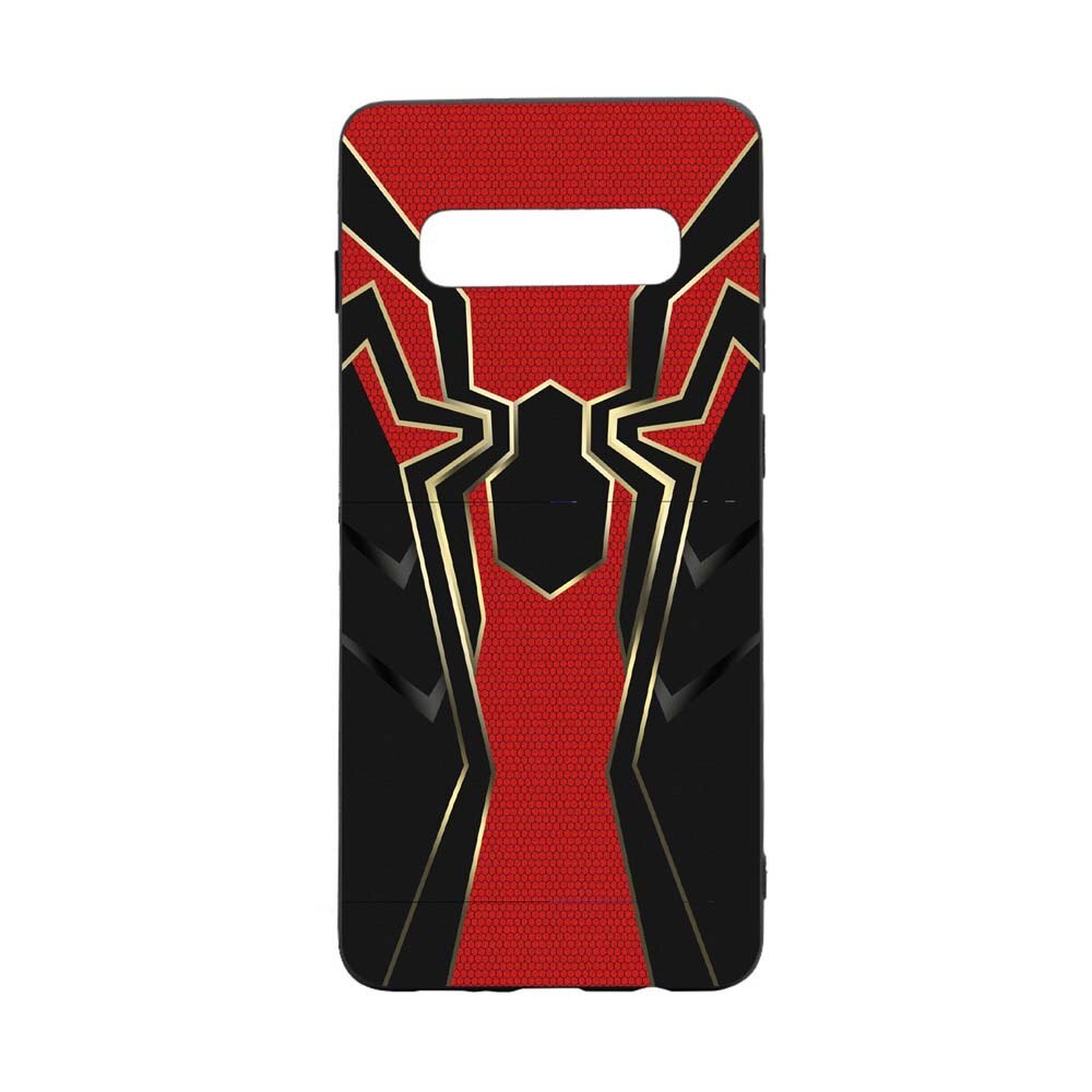 Husa Samsung Galaxy S10 Plus, Spider man, rezistenta la uzura, anti-alunecare, din silicon Premium, B244