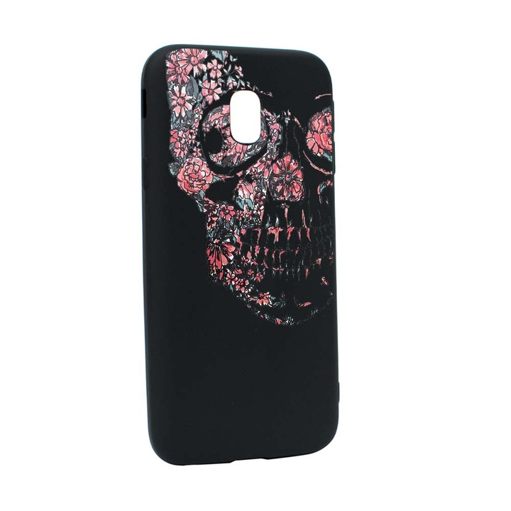 Xiaomi Redmi 8A, Череп, устойчив на износване, противоплъзгащ се, премиум силиконов калъф, B253