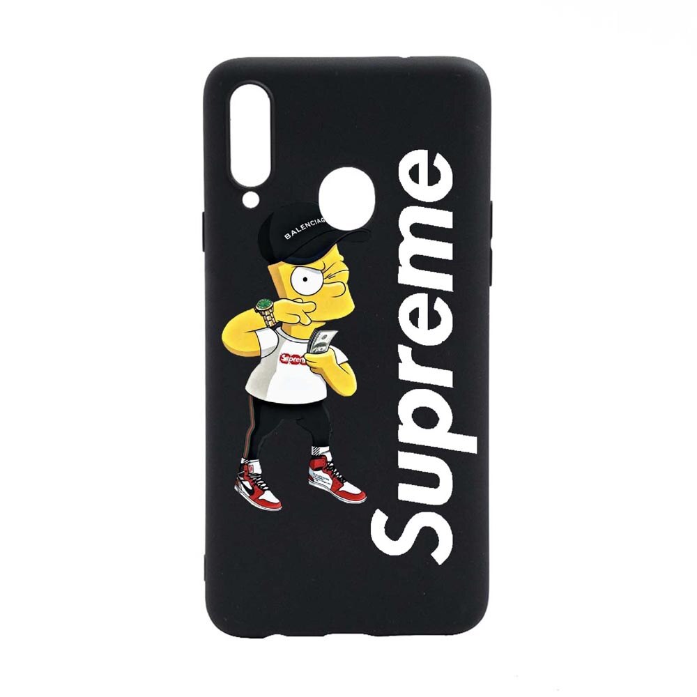 Husa Samsung Galaxy A20S, Supreme, The Simpsons, rezistenta la uzura, anti-alunecare, din silicon Premium, B258