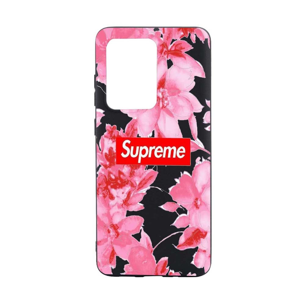 Husa Samsung Galaxy S20 Ultra, Supreme, flowers, rezistenta la uzura, anti-alunecare, din silicon Premium, B260