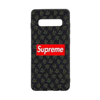 Husa Samsung Galaxy S10, Supreme, Cannabis, rezistenta la uzura, anti-alunecare, din silicon Premium, B263 Husa Samsung Galaxy S10, Supreme, Cannabis, rezistenta la uzura, anti-alunecare, din silicon Premium, B263