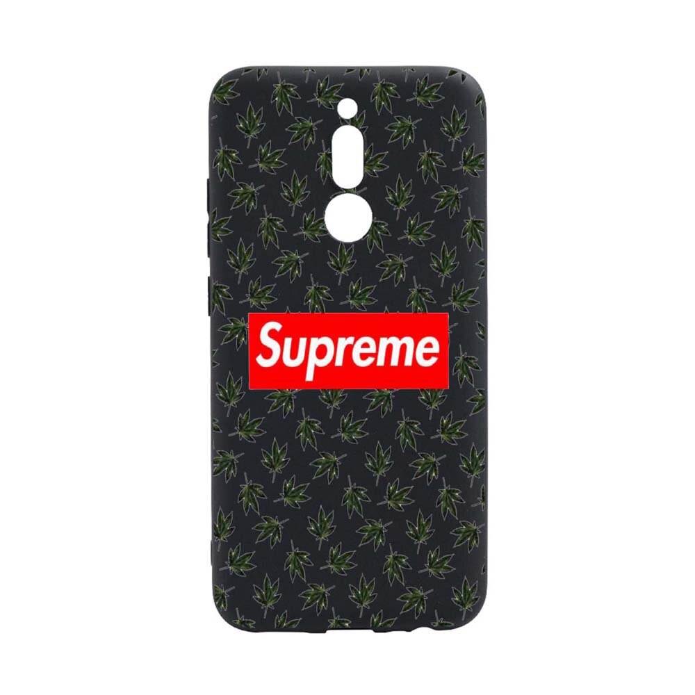 Husa Xiaomi Redmi 8, Supreme, Cannabis, rezistenta la uzura, anti-alunecare, din silicon Premium, B263
