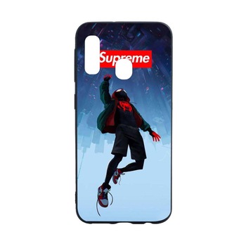 Husa Samsung Galaxy A20E, Supreme, Spider-Man, rezistenta la uzura, anti-alunecare, din silicon Premium, B264 Husa Samsung Galaxy A20E, Supreme, Spider-Man, rezistenta la uzura, anti-alunecare, din silicon Premium, B264