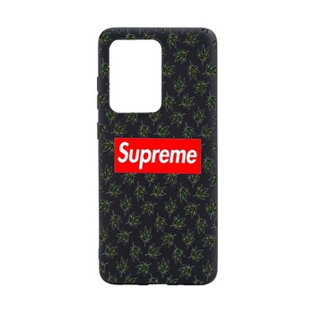 Husa Samsung Galaxy S20 Ultra, Supreme, Cannabis, rezistenta la uzura, anti-alunecare, din silicon Premium, B263 Husa Samsung Galaxy S20 Ultra, Supreme, Cannabis, rezistenta la uzura, anti-alunecare, din silicon Premium, B263