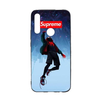 Husa Huawei Y7 2019, Supreme, Spider-Man, rezistenta la uzura, anti-alunecare, din silicon Premium, B264 Husa Huawei Y7 2019, Supreme, Spider-Man, rezistenta la uzura, anti-alunecare, din silicon Premium, B264