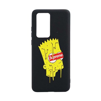 Husa Huawei P40, Supreme, The Simpsons, rezistenta la uzura, anti-alunecare, din silicon Premium, B267 Husa Huawei P40, Supreme, The Simpsons, rezistenta la uzura, anti-alunecare, din silicon Premium, B267