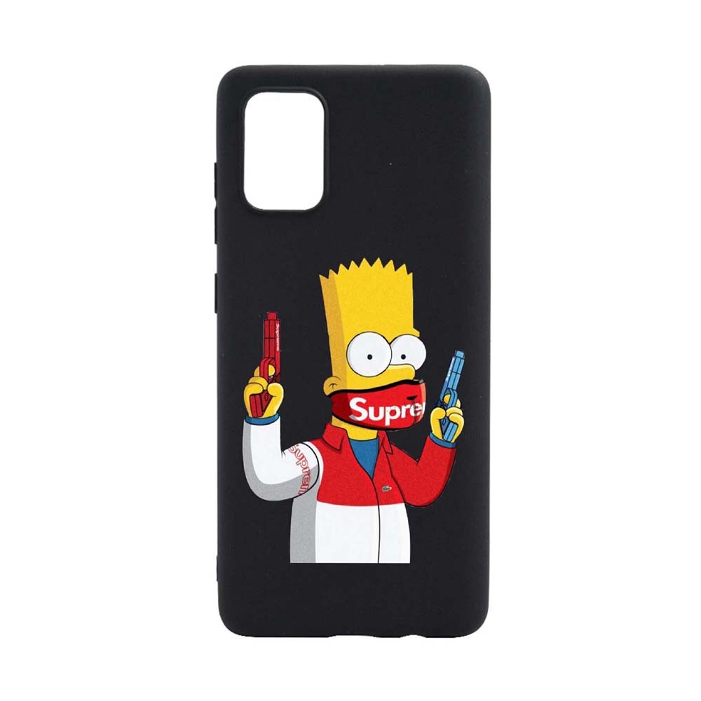 Husa Samsung Galaxy A51, Supreme, The Simpsons, rezistenta la uzura, anti-alunecare, din silicon Premium, B270