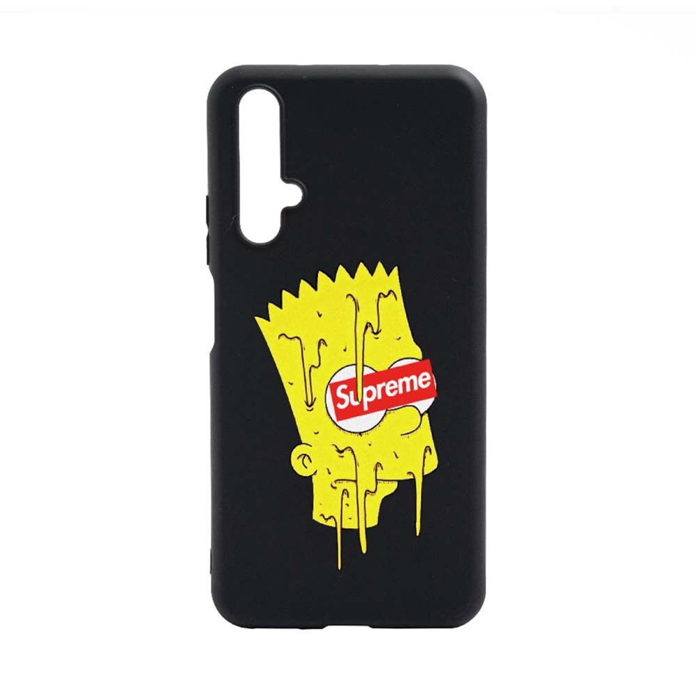 Husa Huawei Nova 5T, Supreme, The Simpsons, rezistenta la uzura, anti-alunecare, din silicon Premium, B267