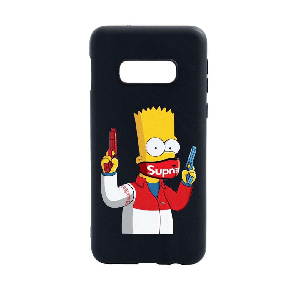 Husa Samsung Galaxy S10E, Supreme, The Simpsons, rezistenta la uzura, anti-alunecare, din silicon Premium, B270