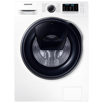 Masina de spalat rufe Slim Samsung WW8NK52E0VW/LE, 8 kg, 1200 RPM, Clasa C, Add-Wash, EcoBubble, Motor Inverter Digital, Alb Masina de spalat rufe Slim Samsung WW8NK52E0VW/LE, 8 kg, 1200 RPM, Clasa C, Add-Wash, EcoBubble, Motor Inverter Digital, Alb