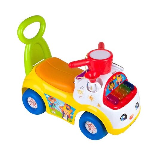 Premergator cu sunet si lumini, maner de impins