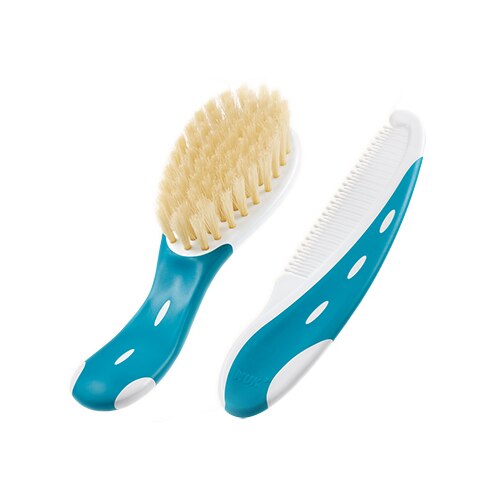 Set perie (par natural) si Piepten Nuk, Albastru