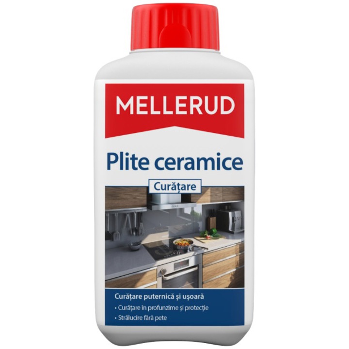 Solutie curatare plite ceramice Mellerud, 0.5L