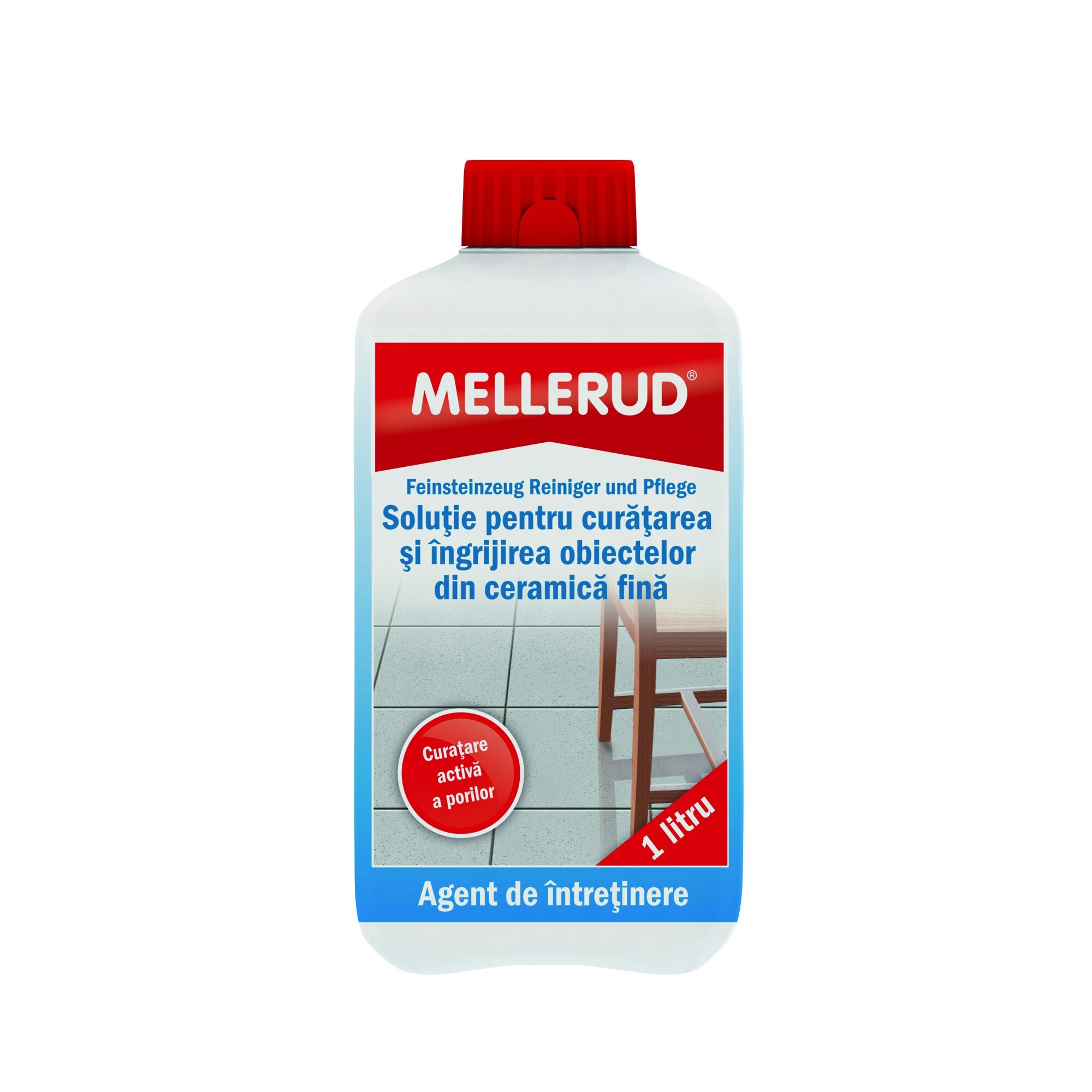 Solutie pentru curatarea obiectelor din ceramica,Mellerud,1L