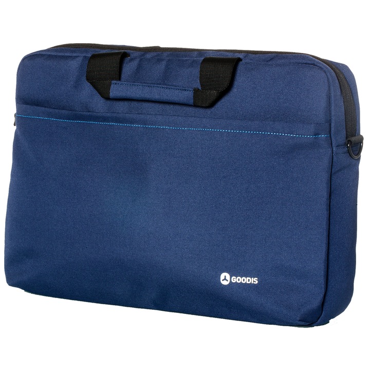 Geanta laptop Goodis Casual Mood, 15.6", Albastru