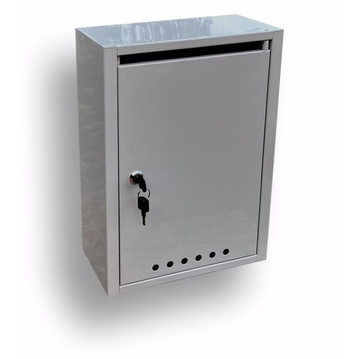 Cutie postala administratie gri - 300x150x420 mm