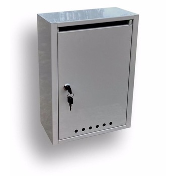 Cutie postala administratie gri - 300x150x420 mm Cutie postala administratie gri - 300x150x420 mm