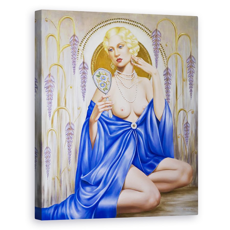 Tablou canvas - Catherine Abel - Rapsodie in albastru, 40 x 50 cm