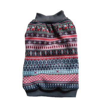 Pulover Petas cu imprimeu multicolor, toamna -iarna, caini/pisici, marime S 26-29 cm Pulover Petas cu imprimeu multicolor, toamna -iarna, caini/pisici, marime S 26-29 cm