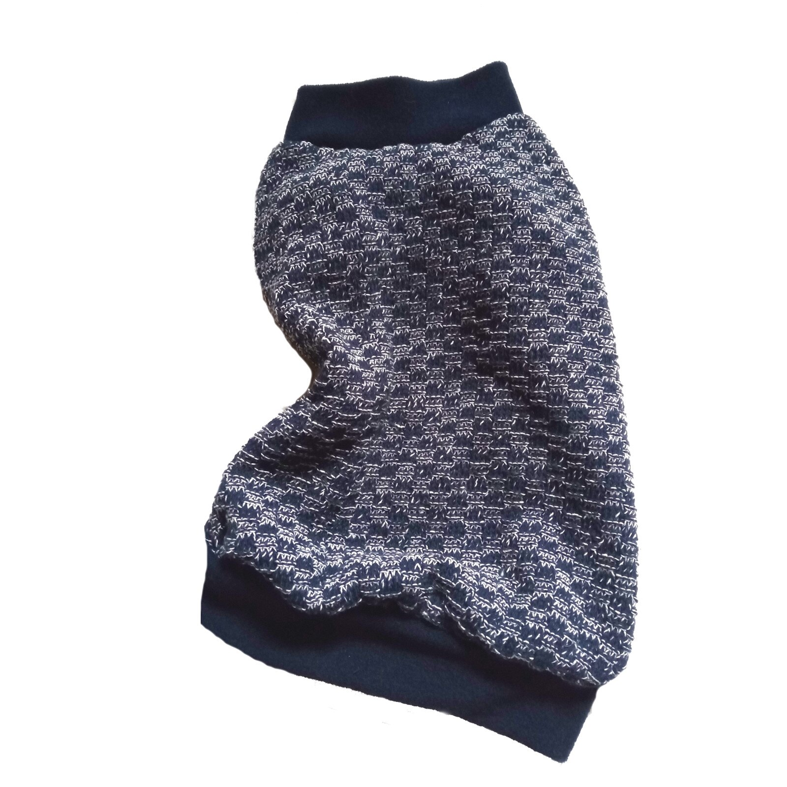 Pulover Petas tricot, toamna iarna, caini/pisici, marime XL 40-45 cm