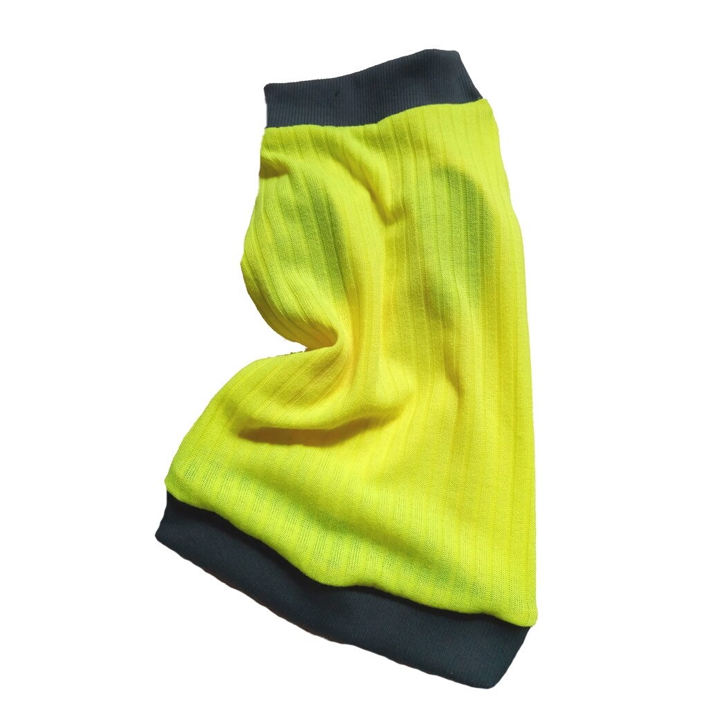 Pulover Petas galben neon, caini/pisici, marime S 26-29 cm