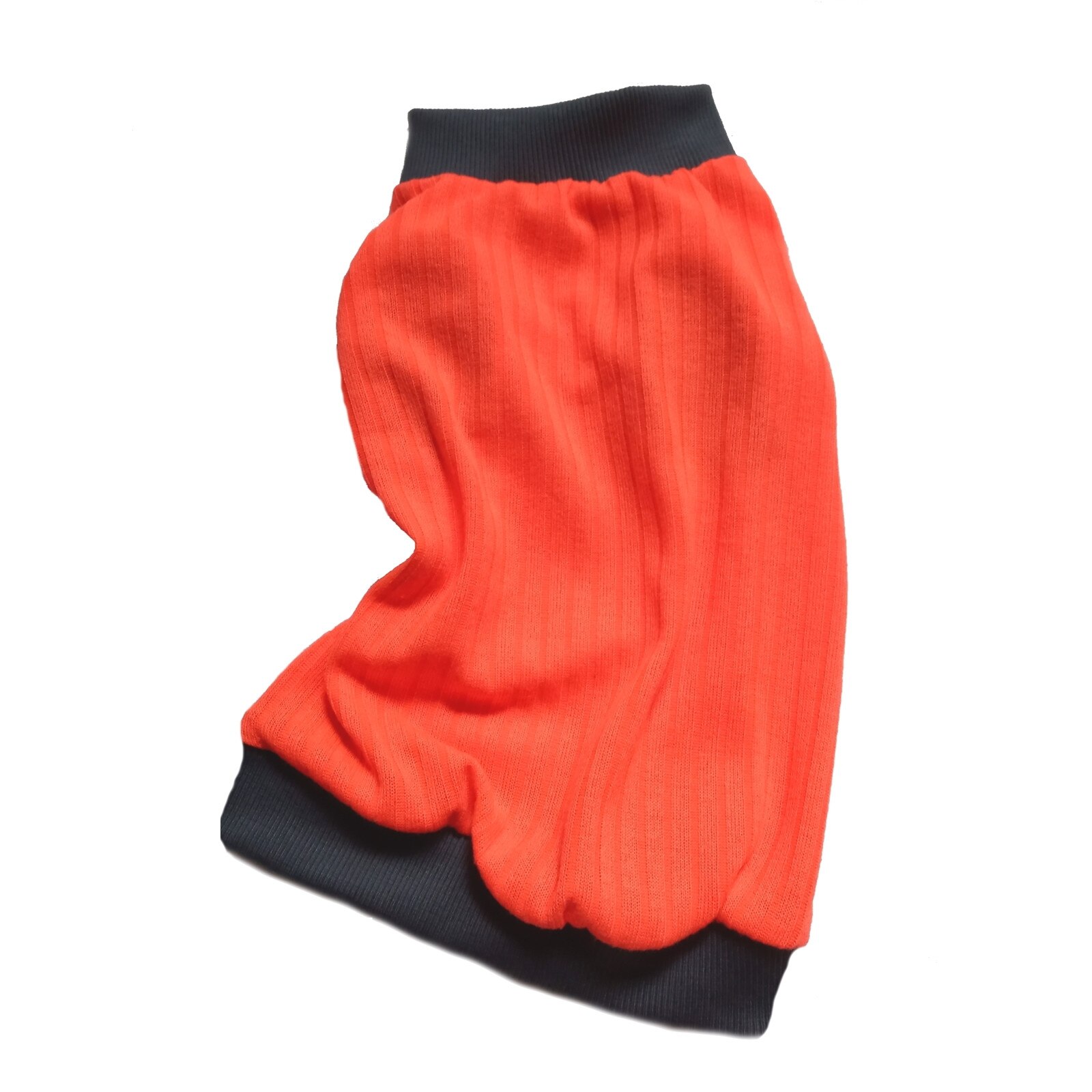 Pulover Petas portocaliu neon, caini/pisici, marime L 35-39 cm