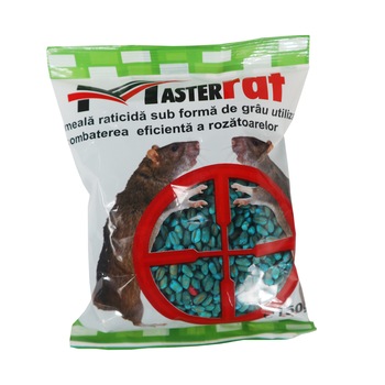 Momeala ratidica verde grau pentru rozatoare 1 set x 9 + 1 Momeala ratidica verde grau pentru rozatoare 1 set x 9 + 1
